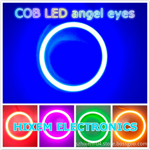 COB LED Angel Eyes Halo Rings 70mm-140mm Rings